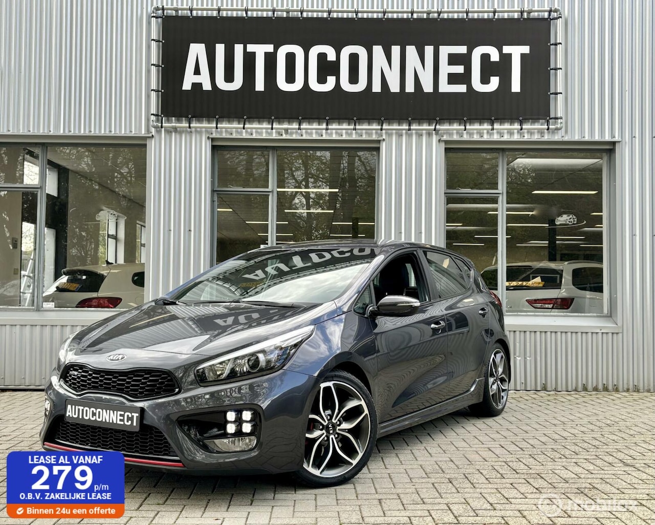 Kia Cee'd - 1.6 GDI GT 204 PK, NAVI, CAMERA, CRUISE - AutoWereld.nl