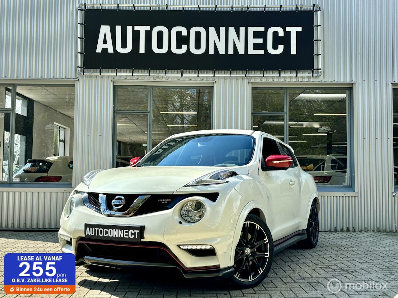 Nissan Juke - 1.6 DIG-T Nismo RS 1.6 DIG-T Nismo RS,AUTOMAAT,NAVI,360CAMERA,4WD - AutoWereld.nl