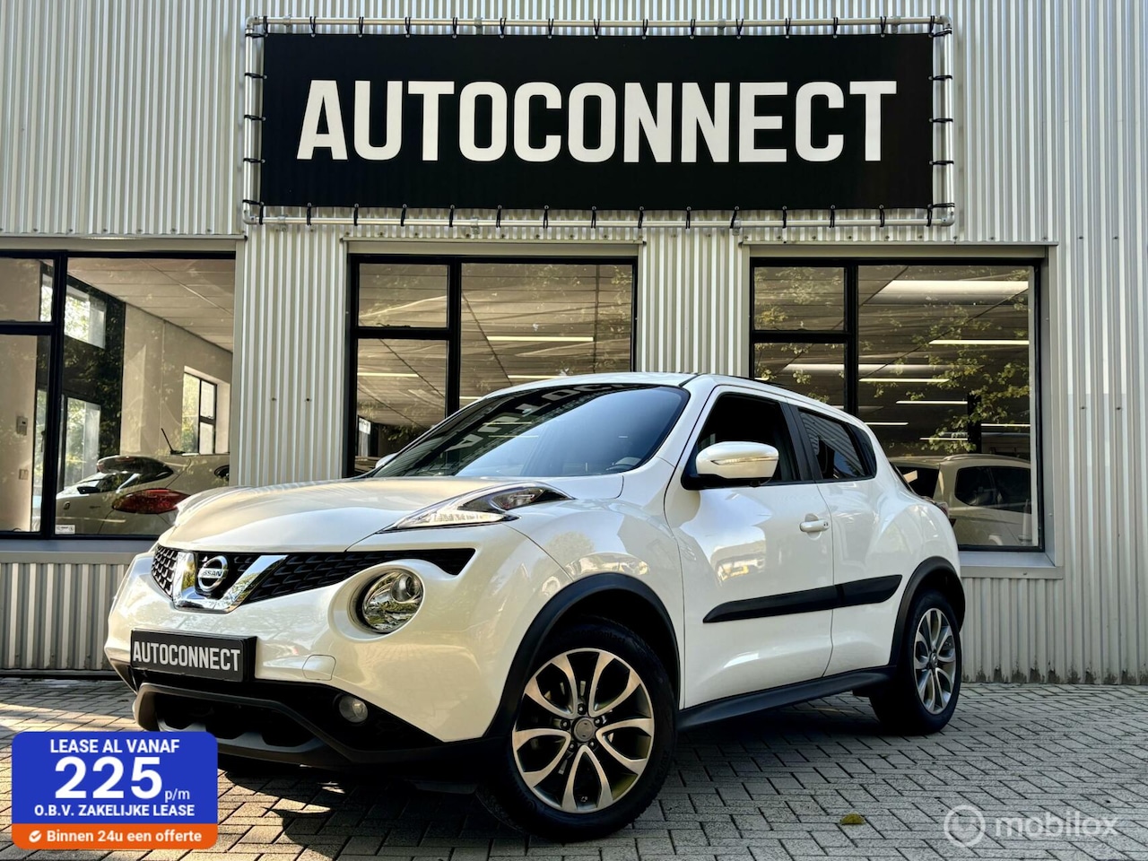 Nissan Juke - 1.6 Tekna. PANODAK, NAVI, AUTOMAAT, CRUISE. - AutoWereld.nl