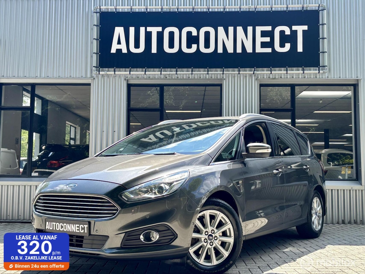 Ford S-Max - 1.5 Titanium 7persoons. NAVI, CRUISE, CLIMA. - AutoWereld.nl