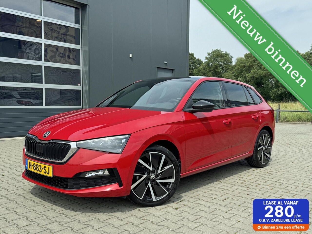 Skoda Scala - 1.5 TSI 110kW Sport Business DSG|Panoramadak|CarPlay|PDC - AutoWereld.nl