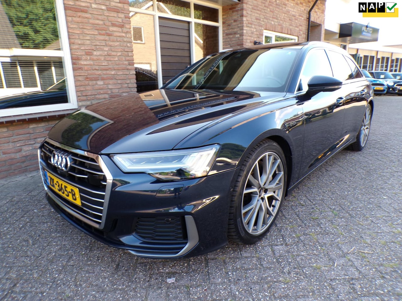 Audi A6 Avant - 55 TFSI quattro Sport S line edition Automaat / leder / Panoramadak - AutoWereld.nl