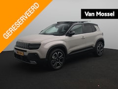 Jeep Avenger - Summit 54 kWh | Warmtepomp | Leder | Schuifdak | Stoelverwarming |