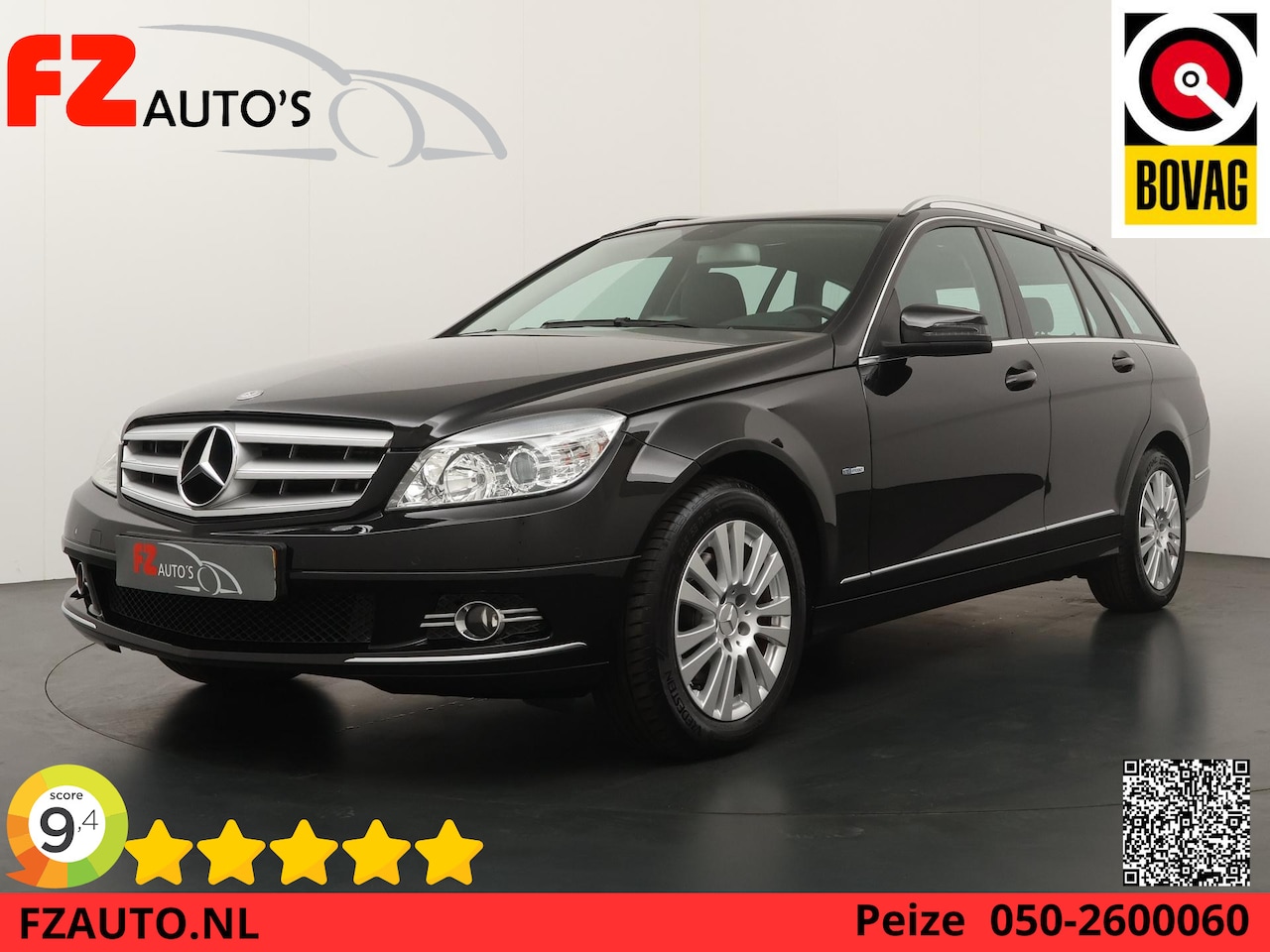 Mercedes-Benz C-klasse Estate - 250 CGI BlueEFFICIENCY Avantgarde - Stoelverwarming - Climate Control - Wegklapbare trekha - AutoWereld.nl