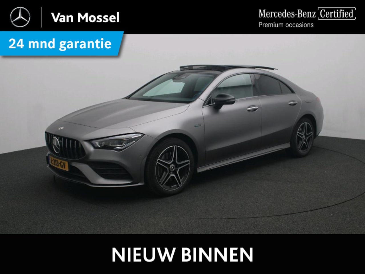 Mercedes-Benz CLA-Klasse - 250 e Business Solution AMG Limited / Panoramadak/ Night/ DISTRONIC/ Memory/ Sfeerverlicht - AutoWereld.nl