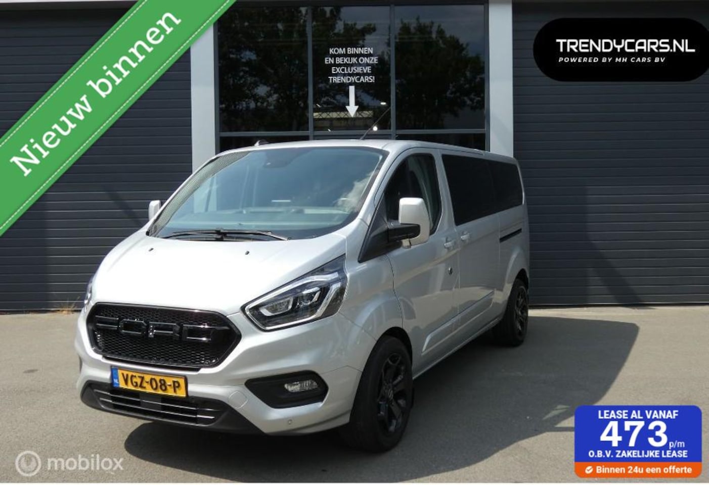 Ford Transit Custom - 340 2.0 TDCI L2H1 DC / 170Pk Automaat - AutoWereld.nl