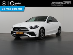 Mercedes-Benz C-klasse - 300 e AMG Line | Panoramadak | Night | Trekhaak | Keyless | Sfeerverlichting | Stoelverwar