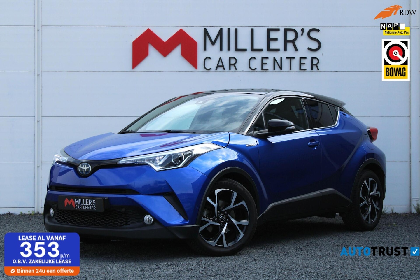 Toyota C-HR - 1.8 Hybrid Camera Stuur&Stoelverwarming Carplay - AutoWereld.nl