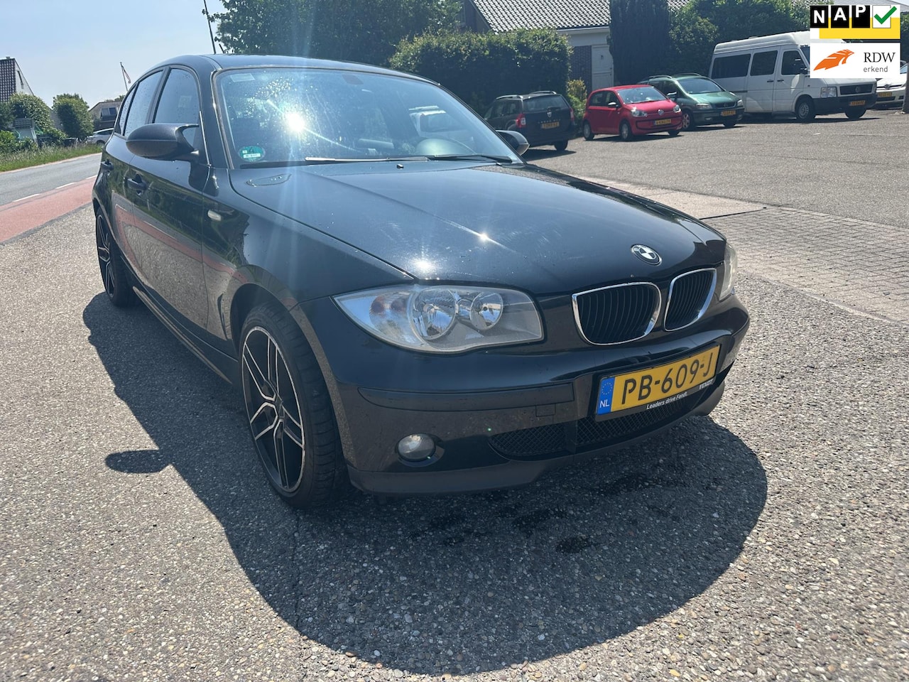BMW 1-serie - 116i High Executive Ketting hoorbaar Export! - AutoWereld.nl