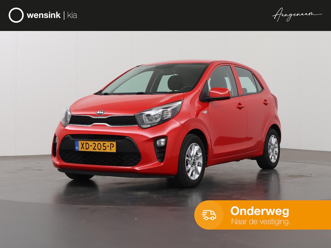 Kia Picanto - 1.0 CVVT ComfortPlusLine Navigator | Cruise Control | Airco | Navigatiesysteem | Parkeerca - AutoWereld.nl