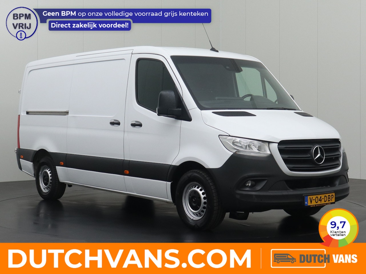 Mercedes-Benz Sprinter - 316CDI 7G-Tronic Automaat L2H1 | Navigatie | Camera | Airco | 3-Persoons - AutoWereld.nl