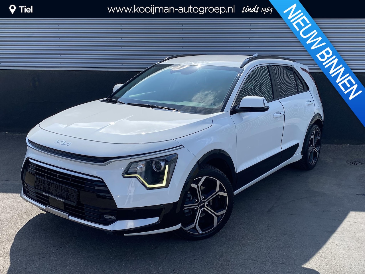 Kia Niro - 1.6 GDi Hybrid DynamicLine 18" LMV, Navigatie, Parkeersensoren, Adaptieve cruise control, - AutoWereld.nl