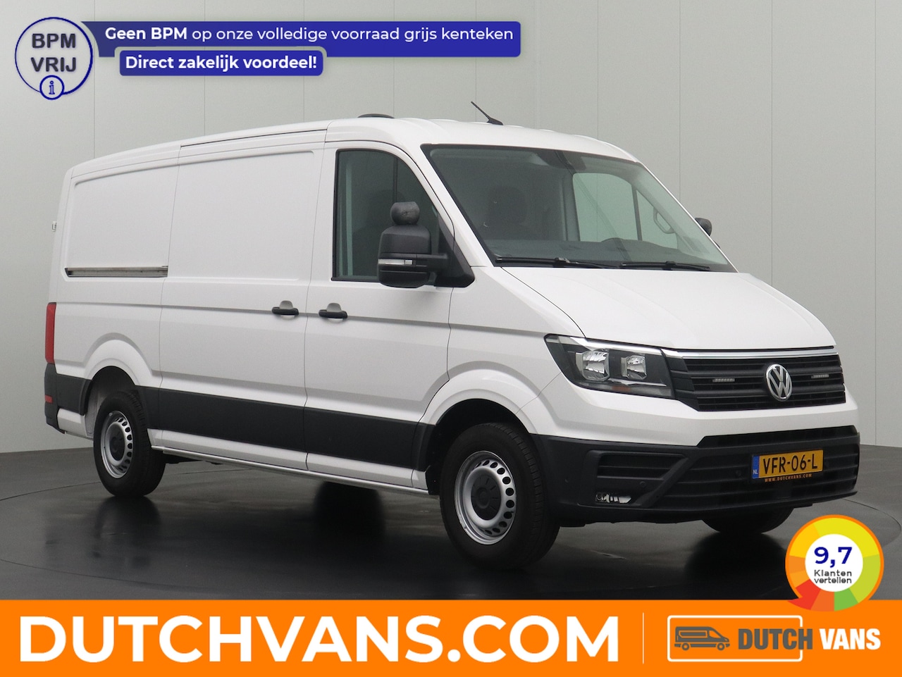 Volkswagen Crafter - 2.0TDI 177PK DSG Automaat L3H2 | Navigatie | Camera | Airco | Cruise - AutoWereld.nl