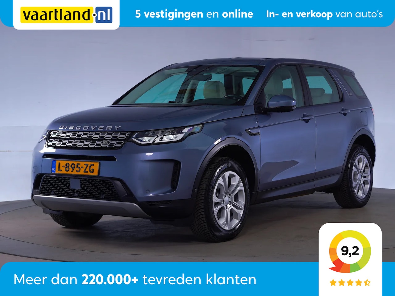 Land Rover Discovery Sport - P300e 1.5 PHEV [ LED Leder 360°Camera ] - AutoWereld.nl