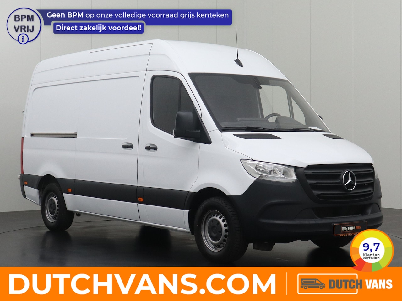 Mercedes-Benz Sprinter - 315CDI L2H2 | Touchscreen Multimedia | Camera | Airco | Cruise | 3-Persoons | Betimmering - AutoWereld.nl