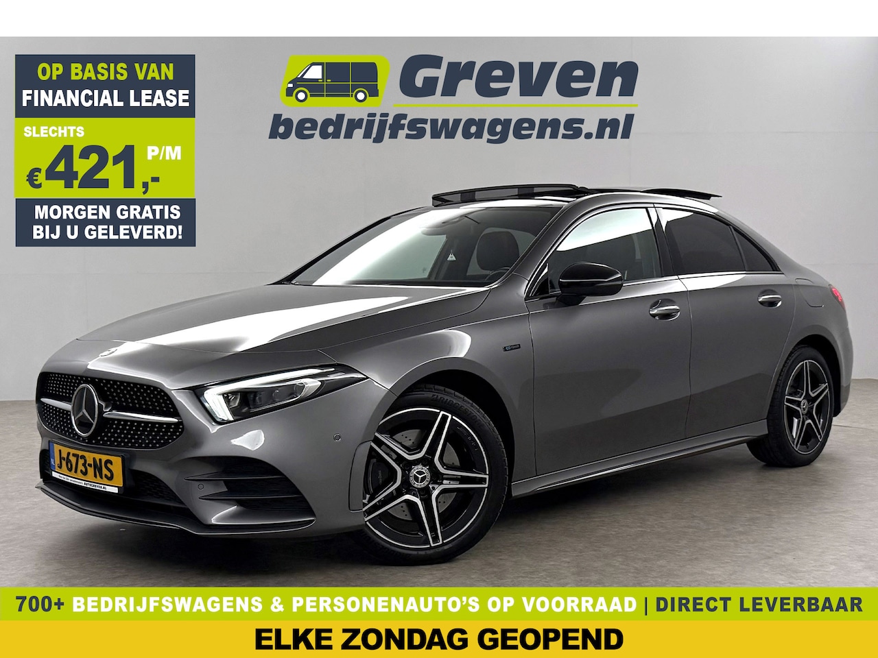 Mercedes-Benz A-klasse - 250 e AMG 235PK Pano Sfeer Memory LED Clima Cruise Camera Virtual Navi PDC 18"LMV - AutoWereld.nl