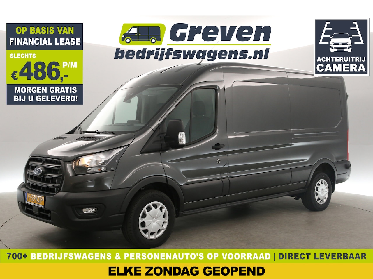 Ford Transit - 350 2.0 TDCI L3H2 Trend | NIEUW | BPM Vrij | Airco Carplay Camera Cruise Navigatie PDC Sto - AutoWereld.nl