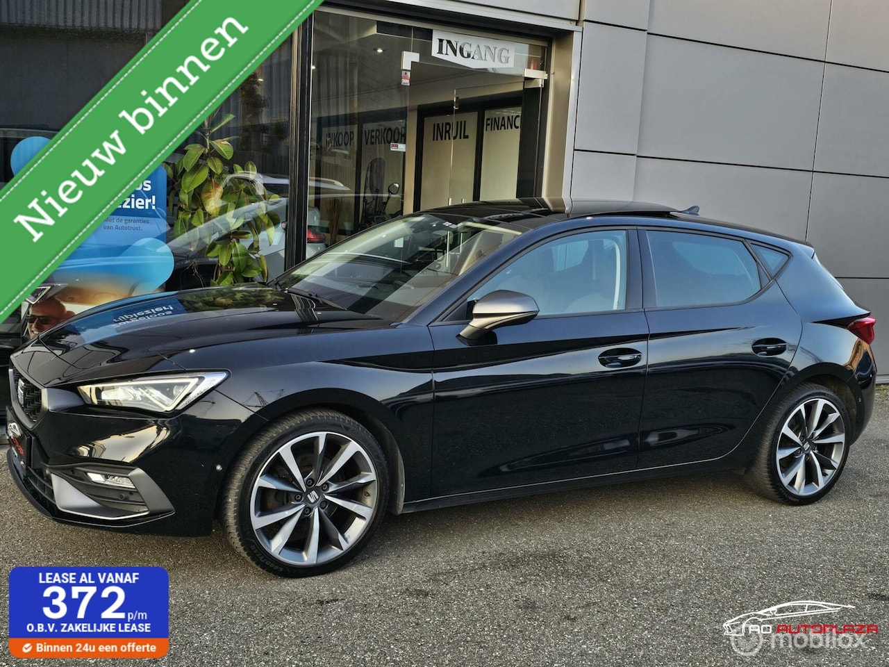 Seat Leon - 1.5 eTSI FR DSG Panorama/Keyless/Sfeer/ACC - AutoWereld.nl