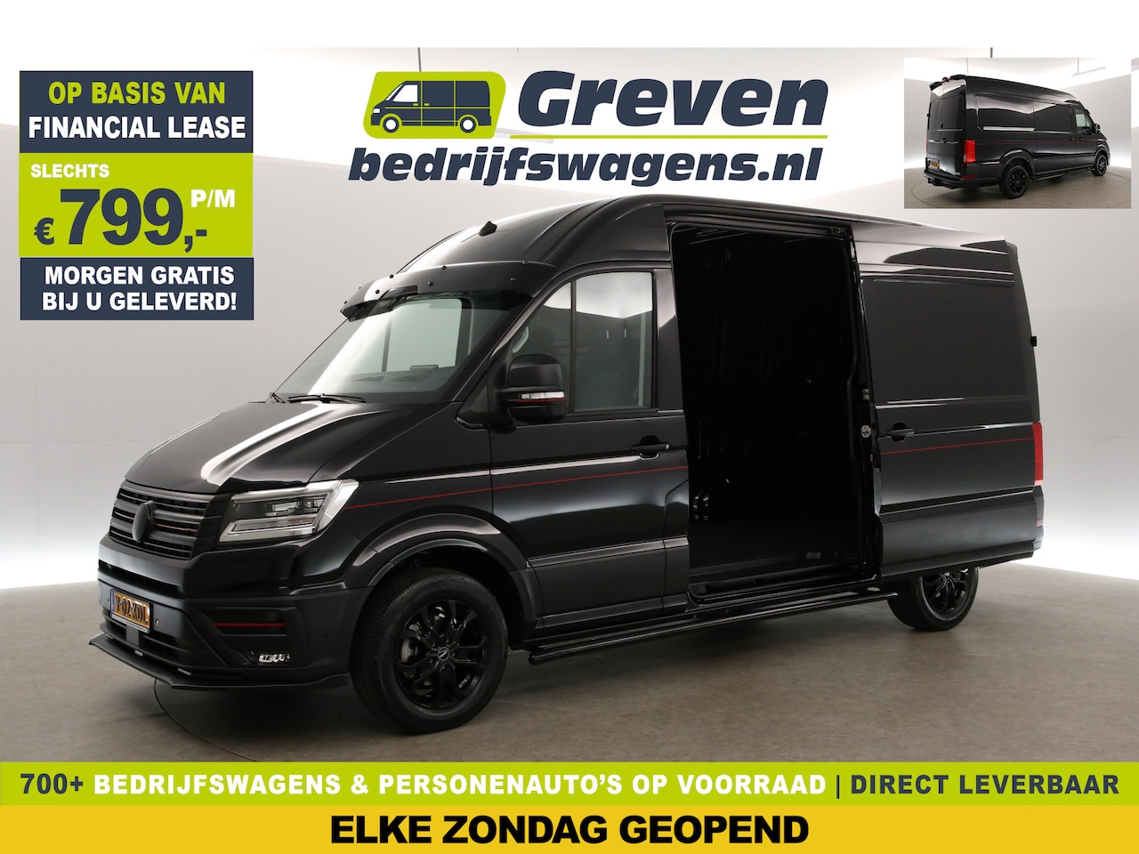 Volkswagen Crafter - 2.0 TDI DSG HERO EDITION L3H3 140PK | FACELIFT MODEL | BPM VRIJ | NIEUW 3000KG 2XSCHUIFDEU - AutoWereld.nl