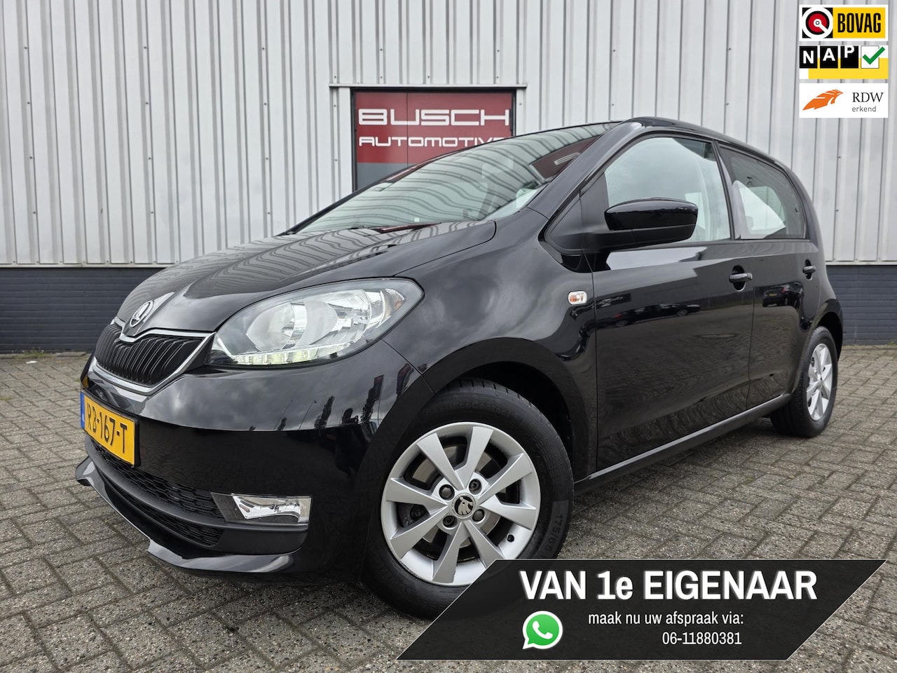 Skoda Citigo - 1.0 Greentech 5 deurs Ambition VAN 1e EIGENAAR - AutoWereld.nl