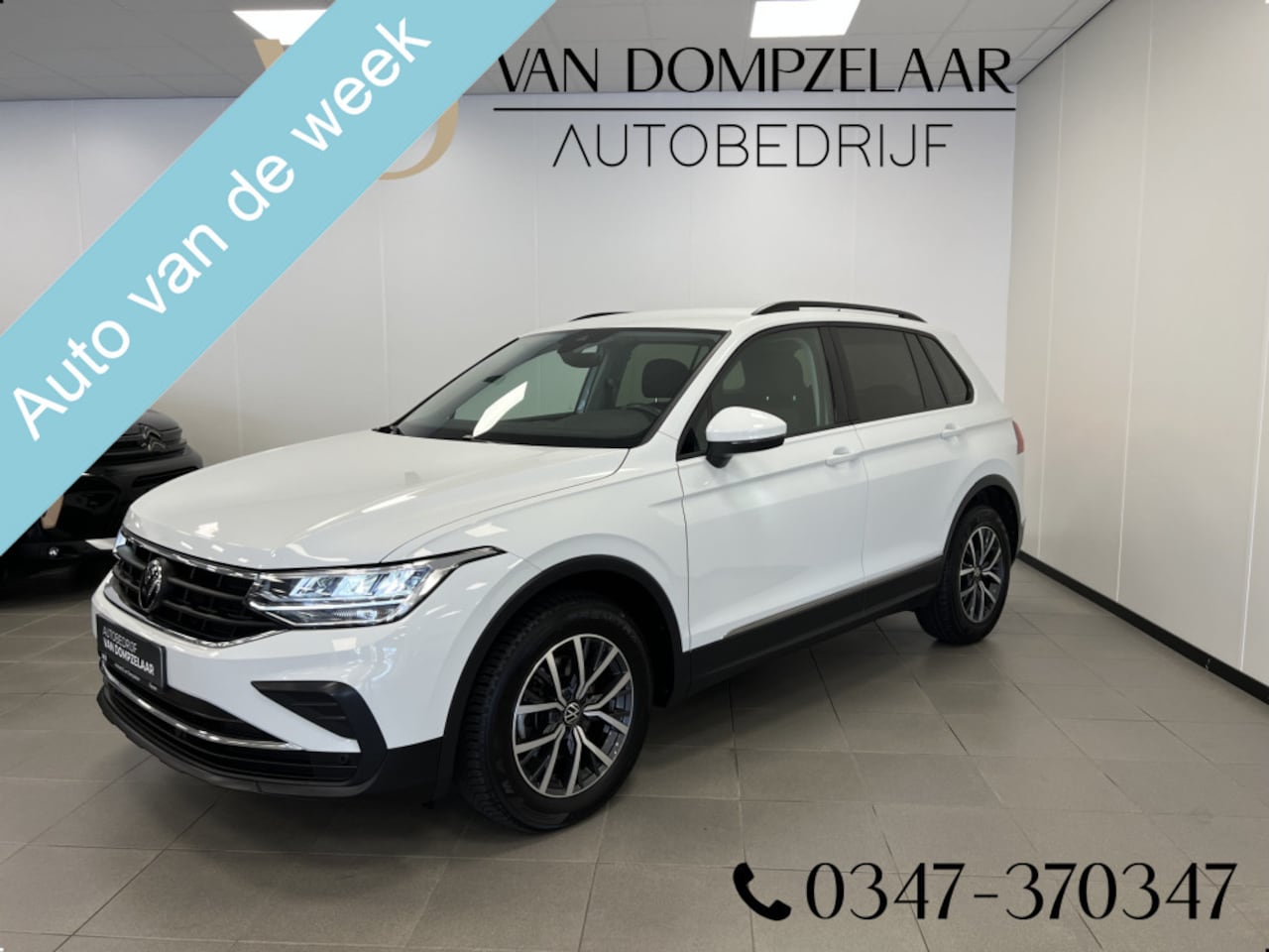 Volkswagen Tiguan - 1.5 TSI Life Business / 150PK / NAVI / STOEL-STUURVERW. / PDC / 1800KG TREKG. - AutoWereld.nl
