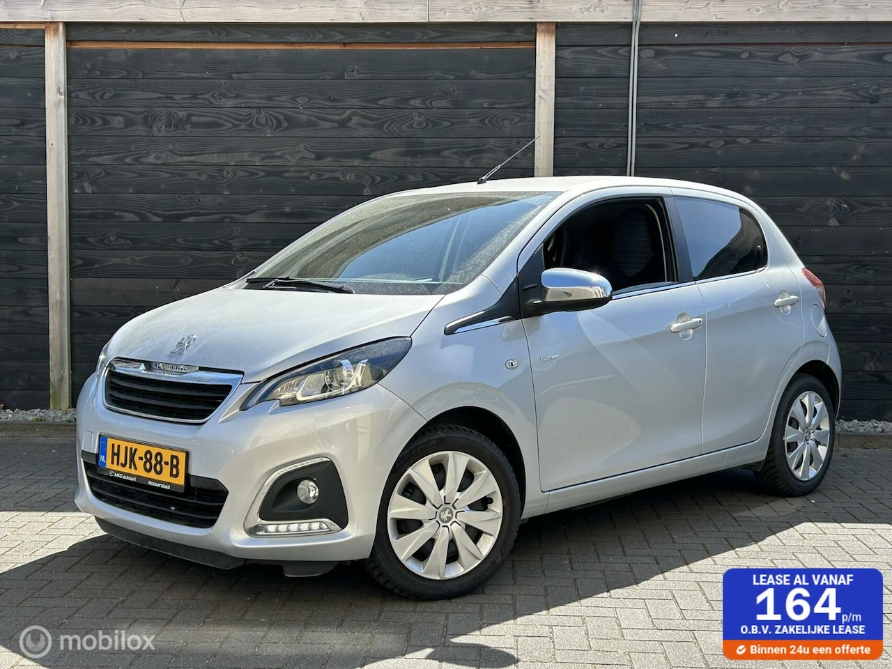 Peugeot 108 - 1.0 e-VTi Style Airco / LED / Privacy glass / 53.319 km!! - AutoWereld.nl