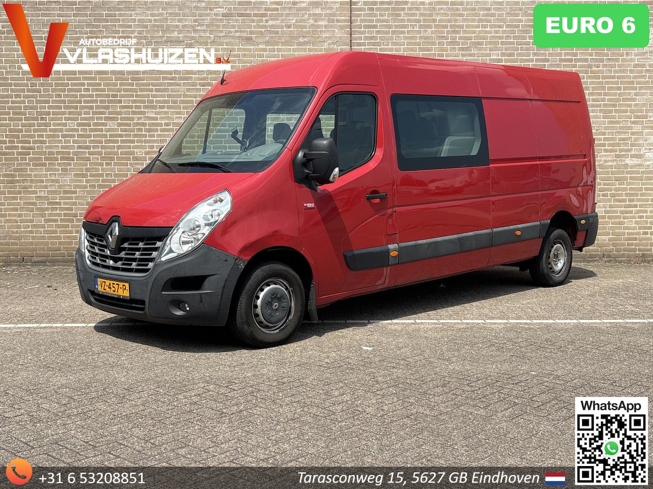 Renault Master - T35 2.3 dCi L3H2 | € 8.350,- NETTO! | 130 PK | Euro 6 | Dubbel Cabine | Cruise | Airco | N - AutoWereld.nl