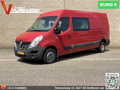Renault Master - T35 2.3 dCi L3H2 | € 8.350, - NETTO | 130 PK | Euro 6 | Dubbel Cabine | Cruise | Airco | N