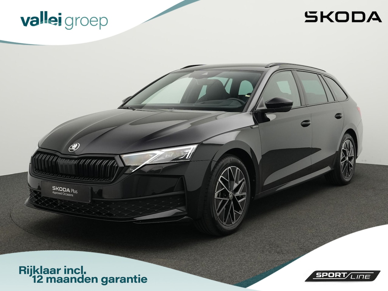 Skoda Octavia Combi - 1.5 TSI 150 pk DSG MHEV Sportline Business | Matrix LED | Head-up display | Achteruitrijca - AutoWereld.nl