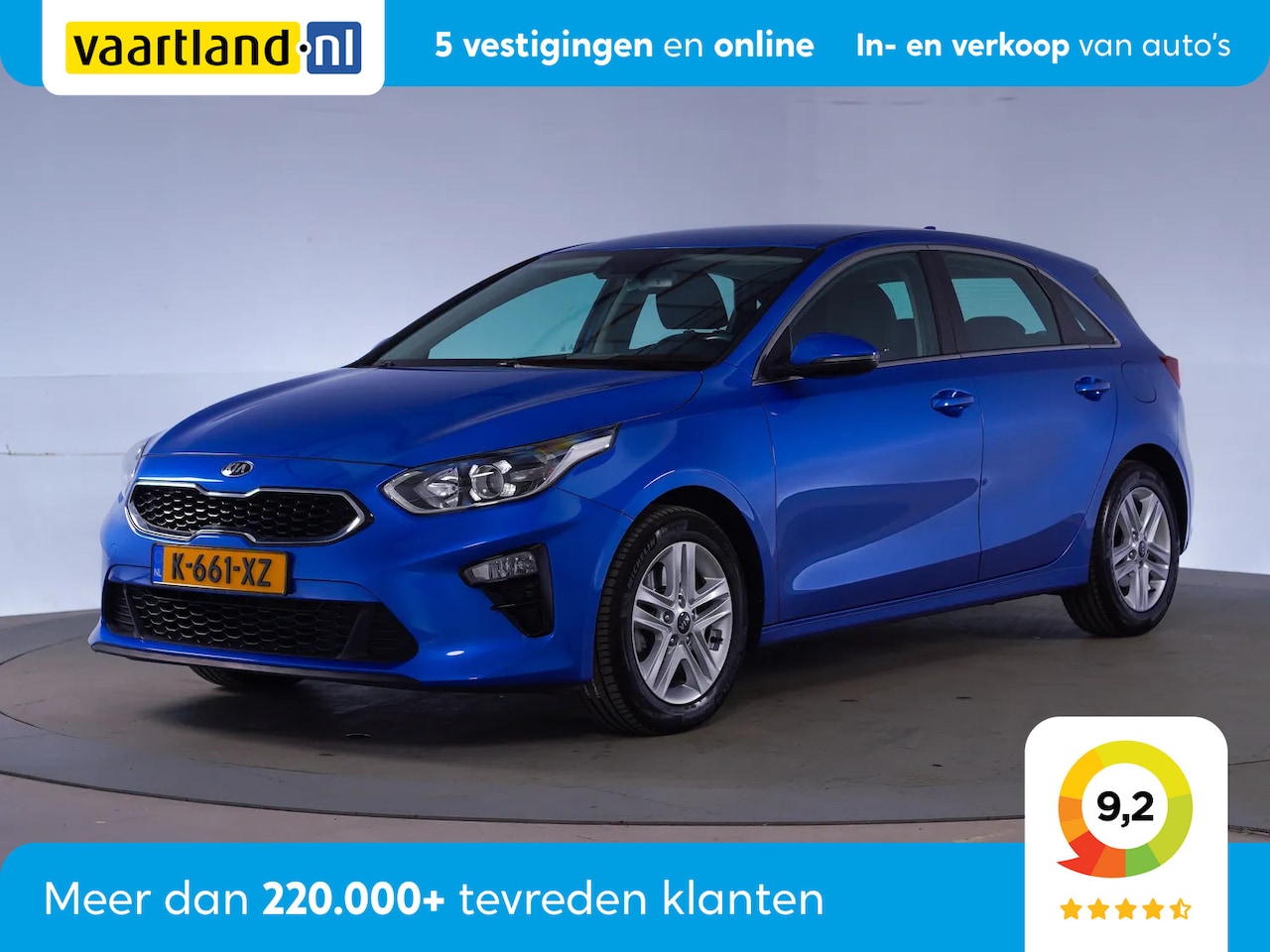 Kia Cee'd - Cee d 1.0 T-GDi DynamicLine [ Navi Camera Lane assist ] - AutoWereld.nl