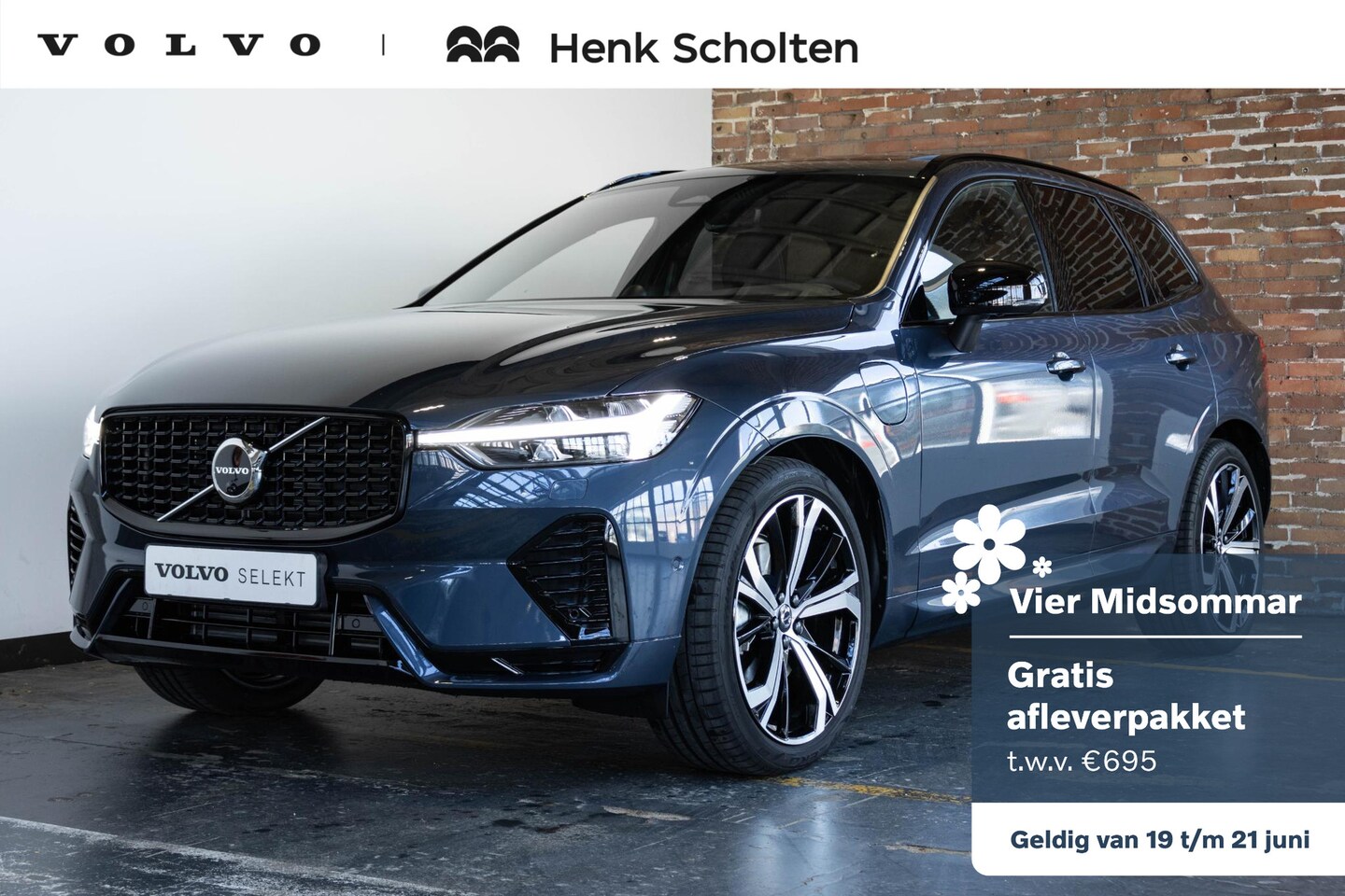 Volvo XC60 - T6 Automaat Plug-in hybrid AWD Ultra Dark | Luchtvering | Bowers & Wilkins premium audio | - AutoWereld.nl