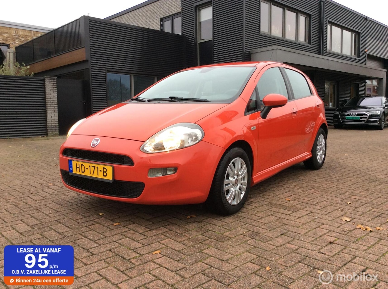 Fiat Punto Evo - 0.9 TwinAir Lounge lm vlg Airco cr contr nap boekjes - AutoWereld.nl