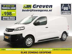 Opel Vivaro - 1.5 CDTI L2H1 Airco Cruise Carplay 360Camera Navigatie 3 Persoons PDC Elektrpakket Achterk