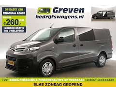 Citroën Jumpy - 2.0 BlueHDI L3H1 | Dubbele Cabine | 5 Persoons | Airco Cruise 2xSchuifdeur Parkeersensoren