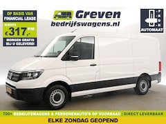 Volkswagen Crafter - 30 2.0 TDI L3H2 140PK DSG Automaat 3000KG Trekgew. Airco Cruise Carplay 3 Persoons Elektrp