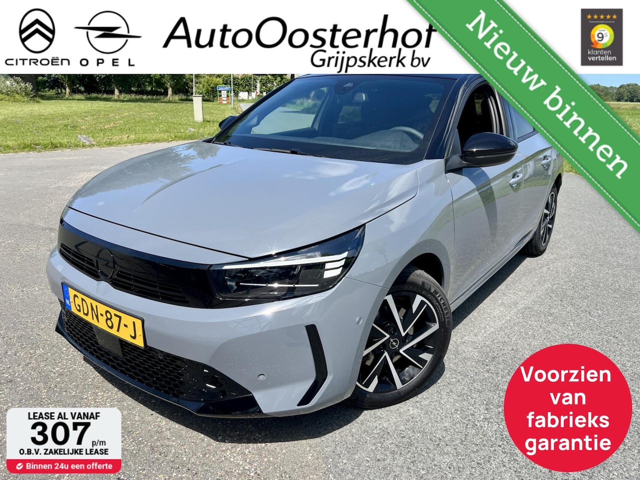 Opel Corsa - 101pk Turbo Hybrid GS Automaat LUXE - AutoWereld.nl
