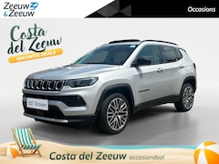 Jeep Compass - Check uitvoering | schuifkanteldak | PHEV | climate | adaptieve cruise | verwarmd stuur en