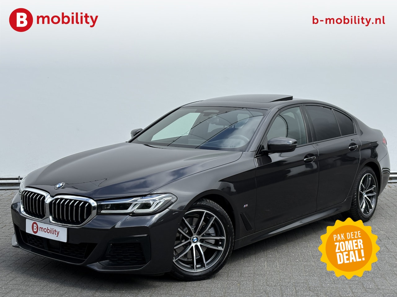 BMW 5-serie - 520i High Executive M-Sport Schuif/Kanteldak Head-Up Display | Laserlicht | Comfort Stoele - AutoWereld.nl