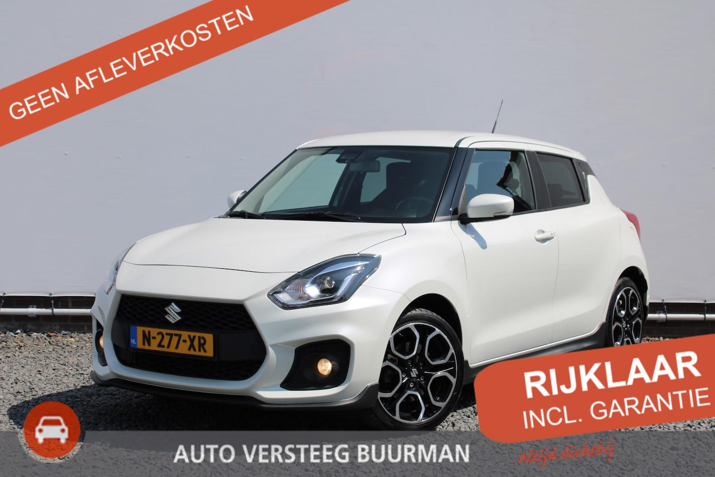 Suzuki Swift - 1.4 Sport met Apple Carplay/ Android Auto, Dealer Cruise control en Achteruitrij Camera. - AutoWereld.nl