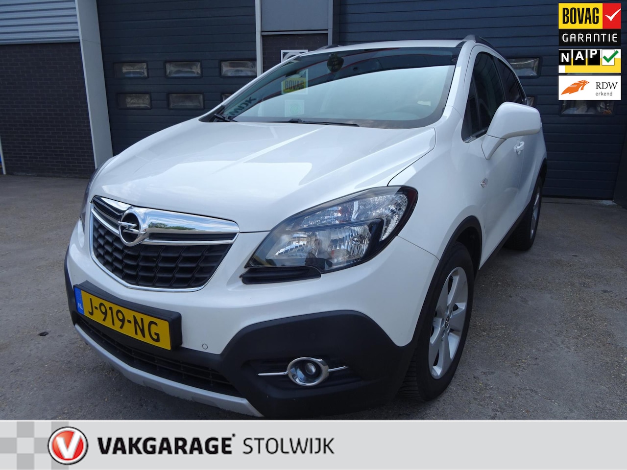 Opel Mokka - 1.4 T Cosmo 1.4 T Cosmo, Automaat, Trekhaak, Nette auto! - AutoWereld.nl