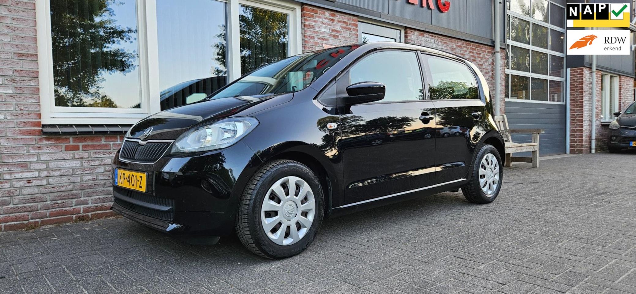 Skoda Citigo - 1.0 Greentech Ambition Airco! Cruise Control! 5-Deurs! NAP! Dealer Onderhouden! - AutoWereld.nl