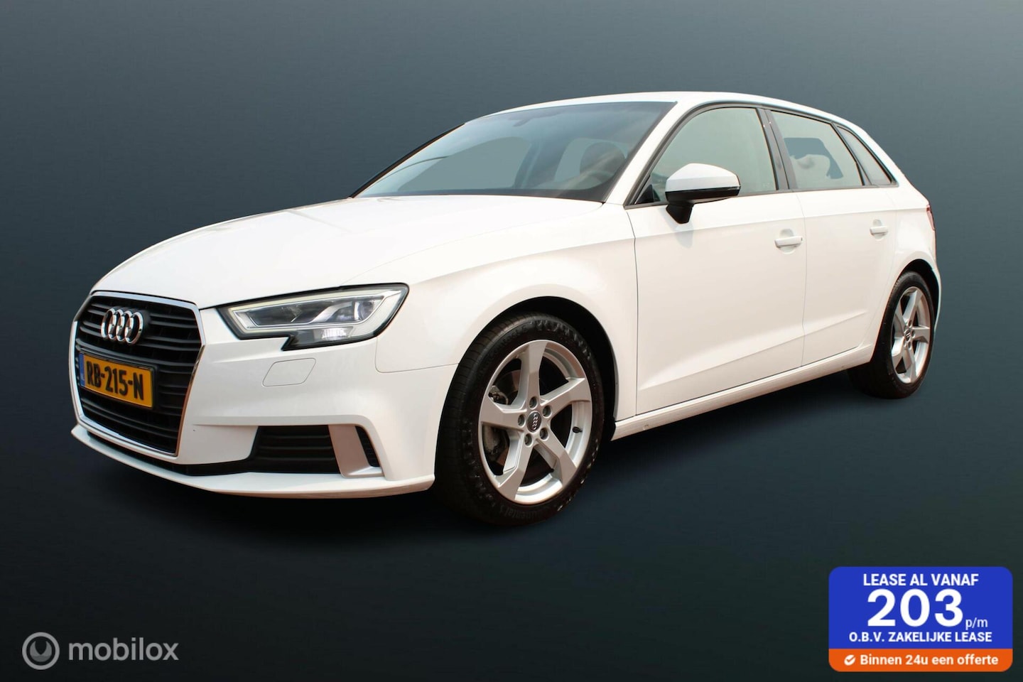 Audi A3 Sportback - 1.0 TFSI Sport Lease Edition 1.0 TFSI Sport Lease Edition, Pdc, Cruise, Navi, Airco, Led, 17 inch Lmv. - AutoWereld.nl