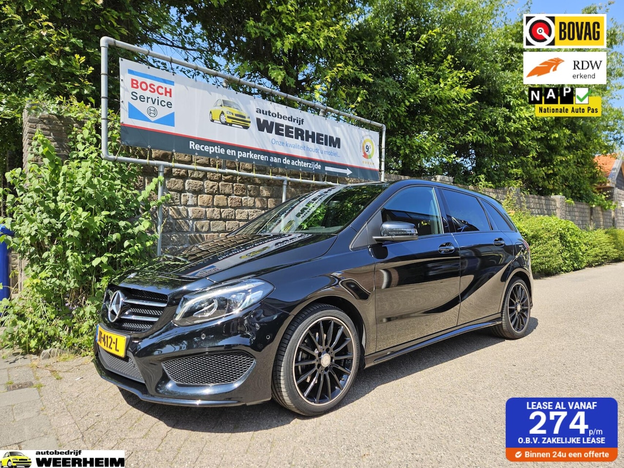 Mercedes-Benz B-klasse - 180 AMG-Line Night Edit Plus NIEUWST / NAP - AutoWereld.nl
