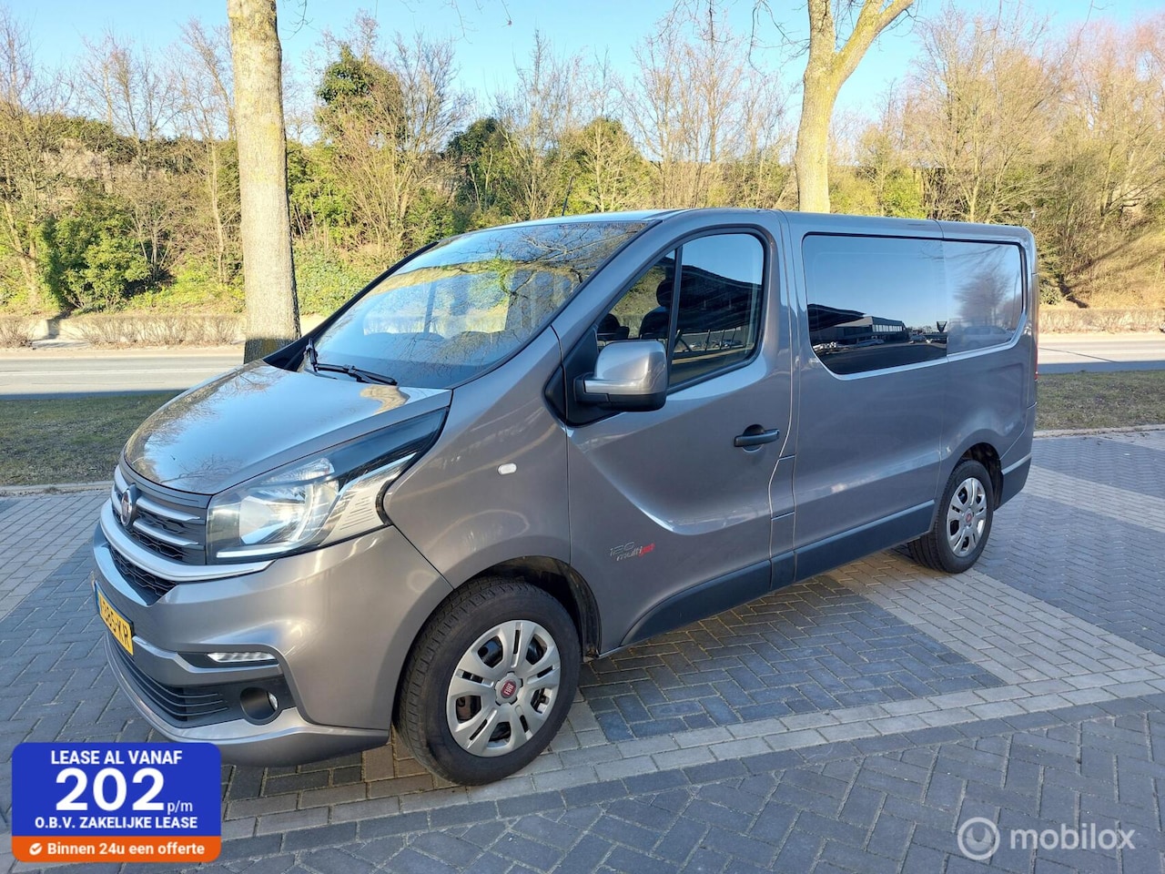 Fiat Talento - 1.6 MJ EcoJet Euro6 L1H1 SX dubbel cab. Airco Cruise - AutoWereld.nl