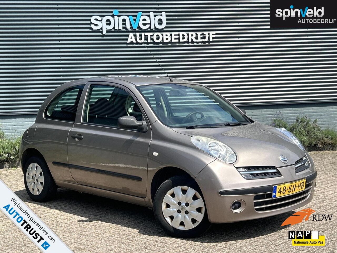 Nissan Micra - 1.2 Visia BJ'06 NAP NL AIRCO ELEKPAKKET - AutoWereld.nl