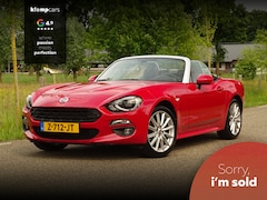 Fiat 124 Spider - 1.4 MultiAir Turbo Lusso | AppleCarplay | Stoelverw | Leer | 17inch | Rosso