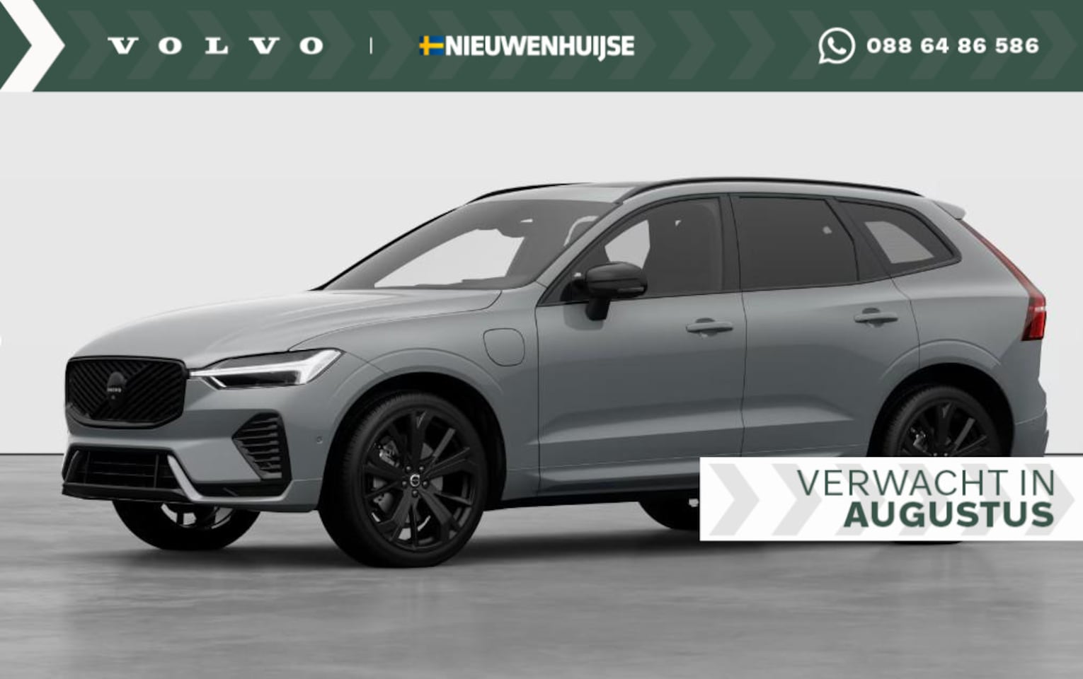 Volvo XC60 - 2.0 T6 Plug-in hybrid AWD Plus Black Edition | Premium Pack | 360 Camera | Head Up Display - AutoWereld.nl