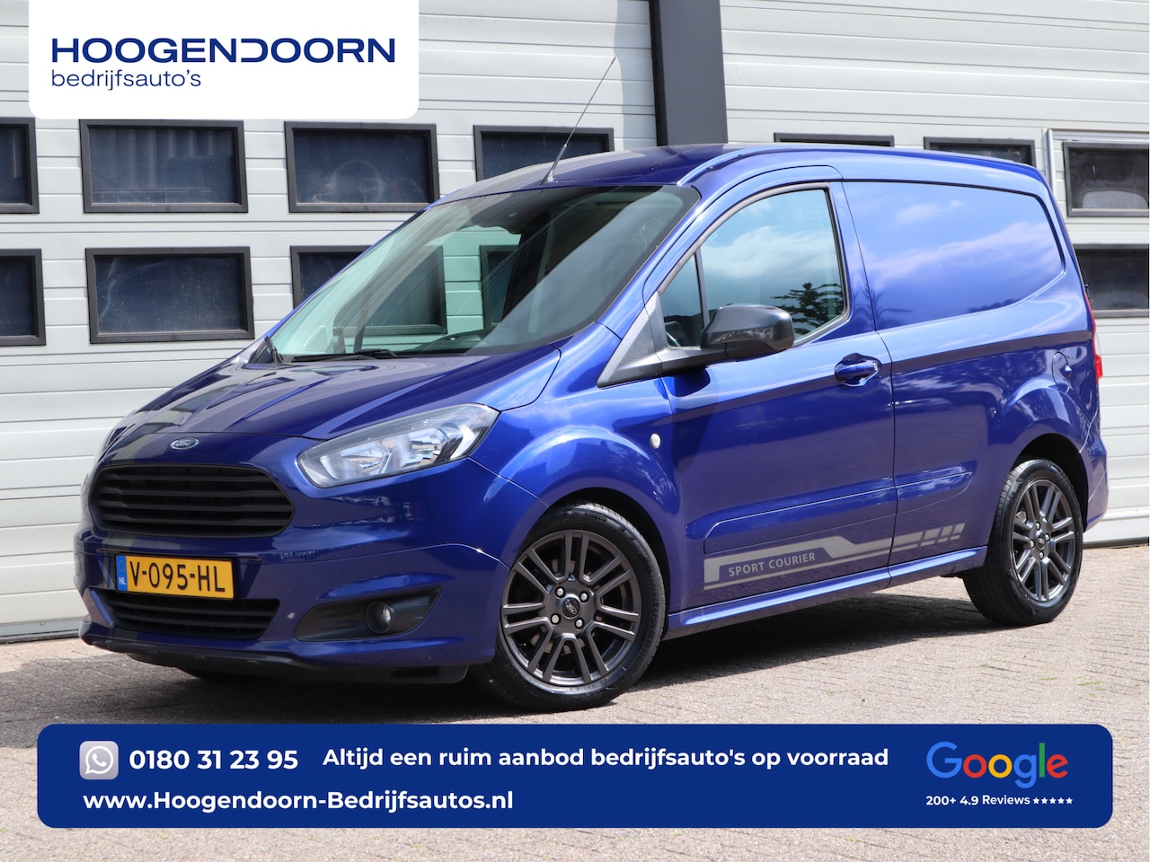 Ford Transit Courier - 1.5 TDCI 95pk Euro 6 Sport - Camera - Airco - AutoWereld.nl