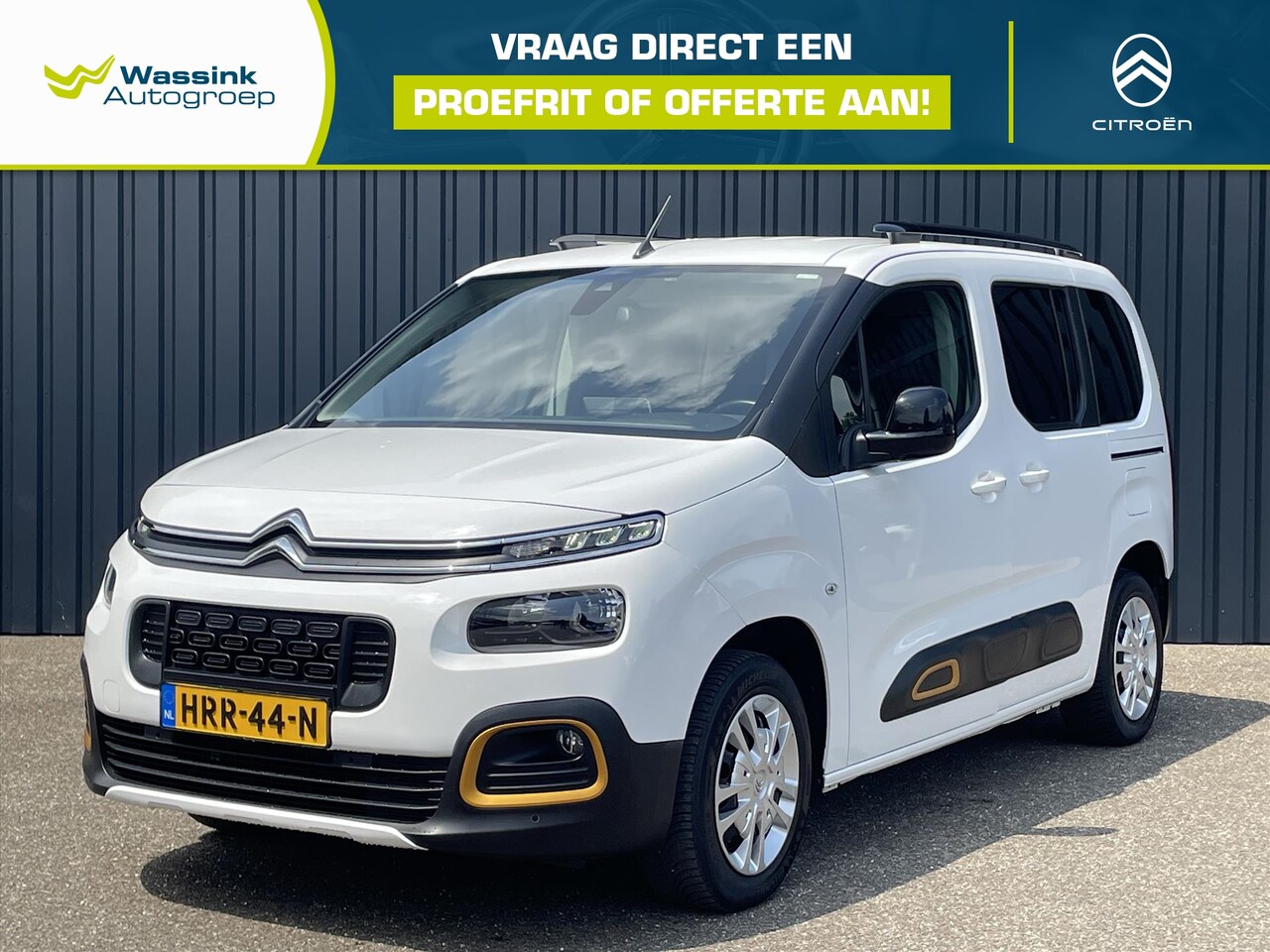 Citroën Berlingo - 1.2 Turbo 130pk EAT8 Shine Automaat I Navigatie I Camera I Parkeersensoren I Cruise Contro - AutoWereld.nl