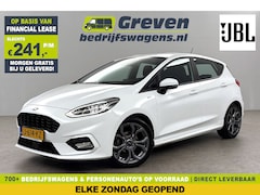 Ford Fiesta - 1.0 EcoBoost ST-Line JBL Audio LED Carplay Clima Cruise Stoel/Stuurverwarming PDC 17"LMV